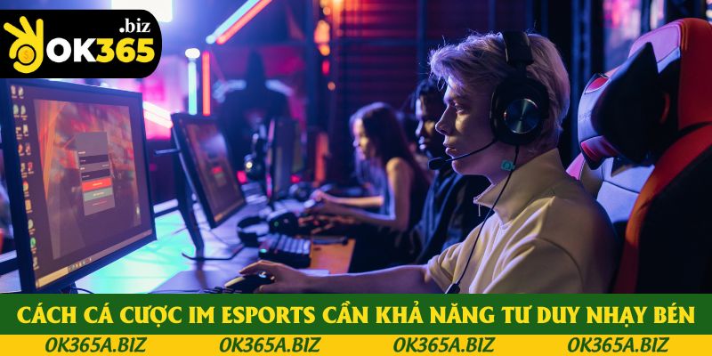 Cách cá cược IM Esports cần khả năng tư duy nhạy bén Cách cá cược IM Esports cần khả năng tư duy nhạy bén