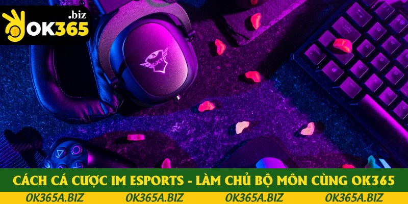Cách Cá Cược IM Esports - Làm Chủ Bộ Môn Cùng OK365