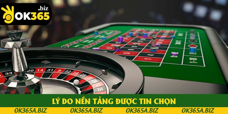 Lý do nền tảng được tin chọn Lý do nền tảng được tin chọn