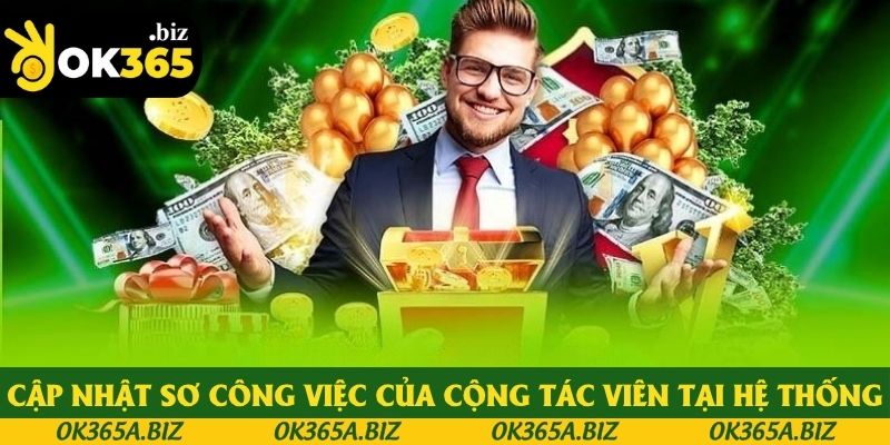 Cập nhật sơ công việc của cộng tác viên tại hệ thống