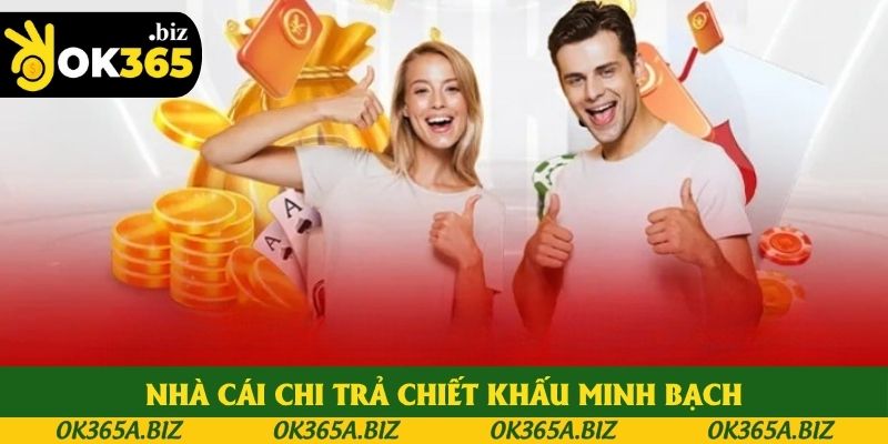 Nhà cái chi trả chiết khấu minh bạch