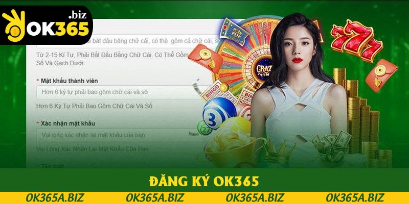 Đăng Ký OK365 - Thao Tác Cơ Bản Trong 3 Bước Cho Khách Hàng