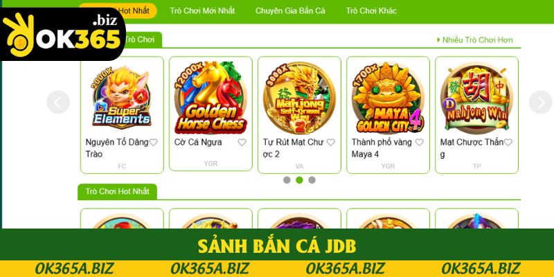 Sảnh Bắn Cá JDB - Cơ Hội Thắng Lớn Không Có Giới Hạn